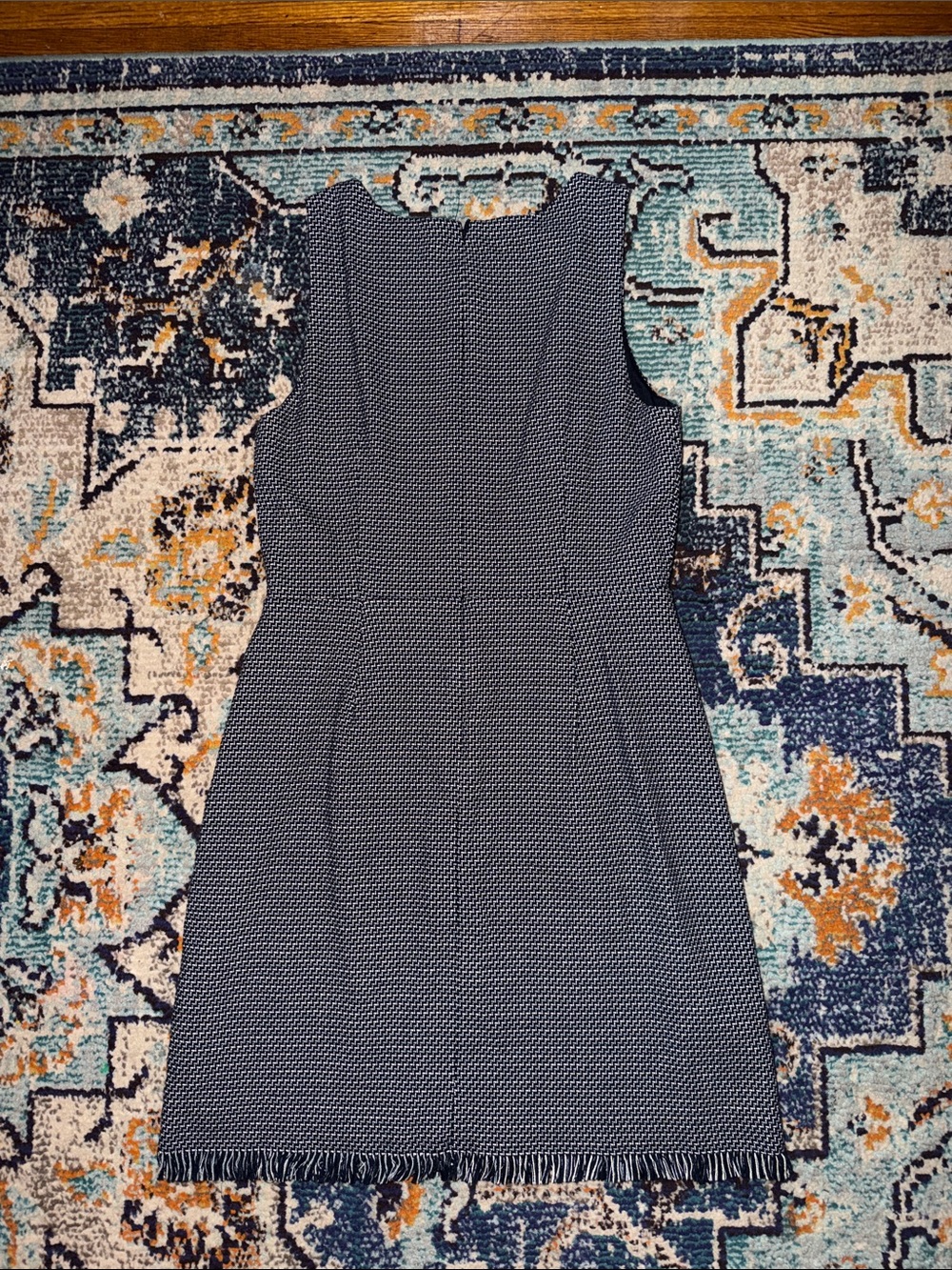 Loft tweed fringe hem dress - Picture 3 of 6